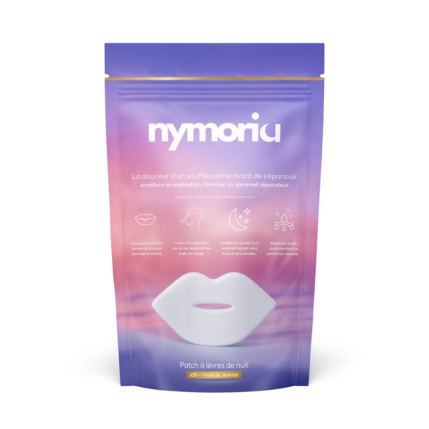 Mouth Tape – Respirez par le nez, dormez mieux, vivez pleinement.